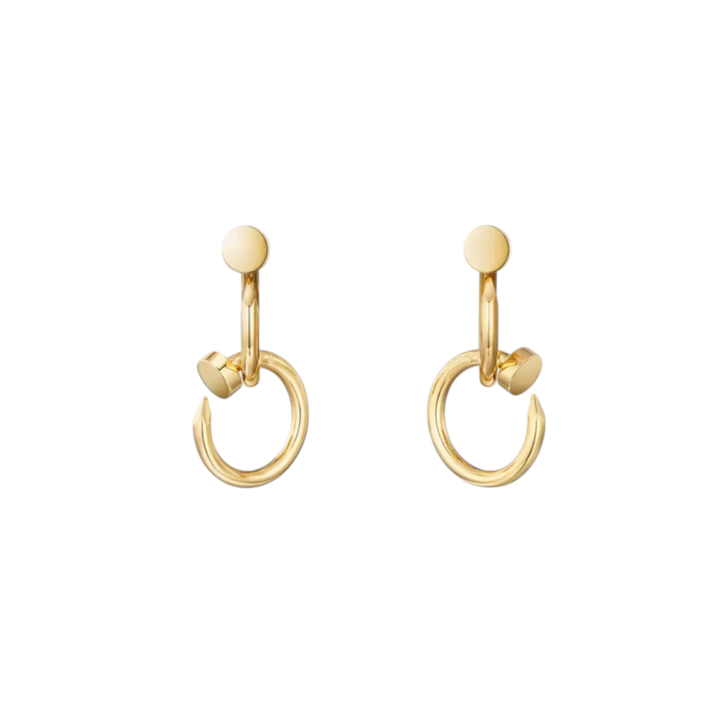Juste un Clou Earrings, Double