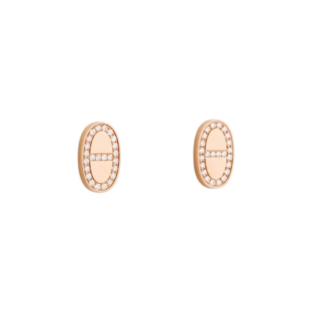Chaine d'ancre Contour Stud Earrings