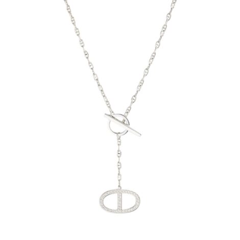 Chaine d'ancre Contour Pendant, Large Model