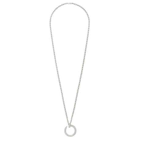 Juste un Clou Long Necklace, Multiwear, Extra-Large Model, Paved