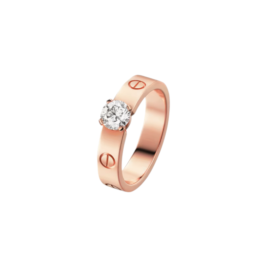 Love Solitaire, Brilliant-cut Diamond, 1.0 ct