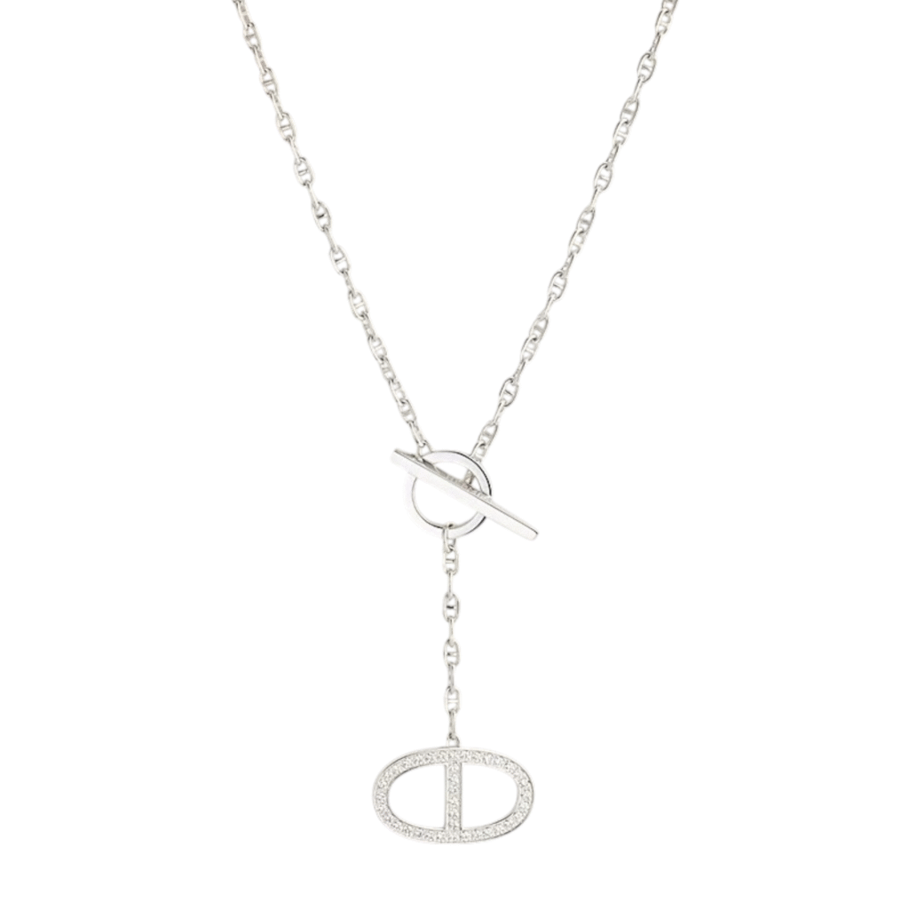Chaine d'ancre Contour Pendant, Large Model