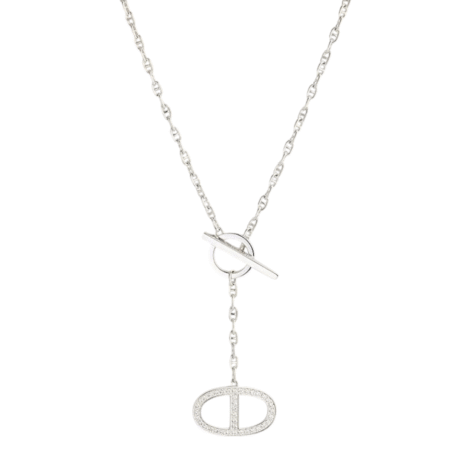 Chaine d'ancre Contour Pendant, Large Model
