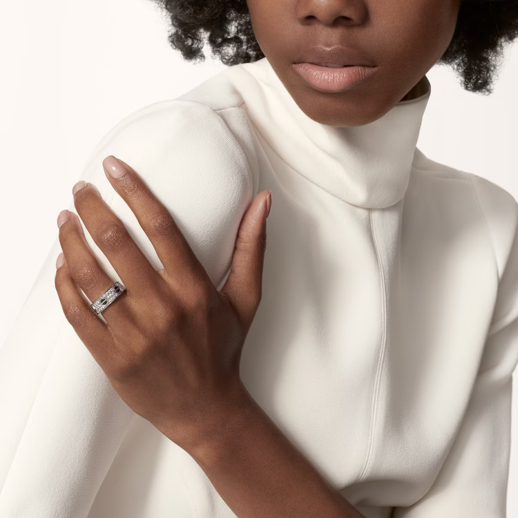 Love Ring, Classic Model, Paved, Ceramic - Image 2