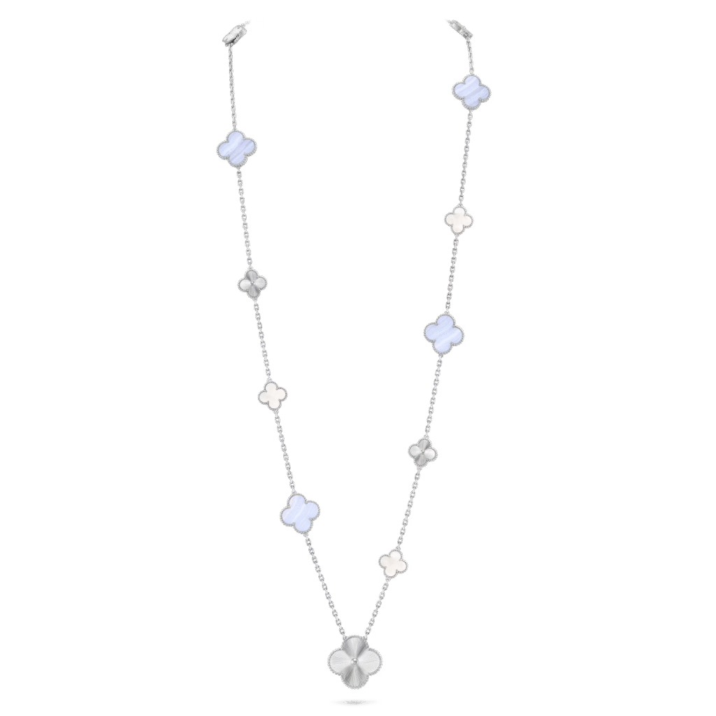 Magic Alhambra Transformable Long Necklace, 15 Motifs
