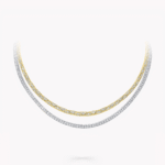 Laurence Graff Signature Faceted Double-Strand Chain Necklace