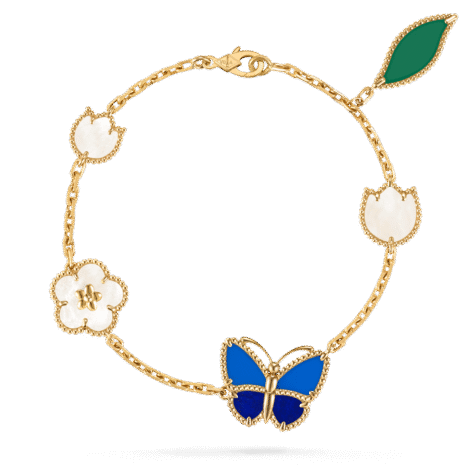 Lucky Spring Butterfly Bracelet, 5 Motifs