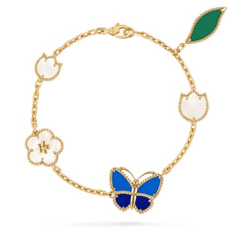 Lucky Spring Butterfly Bracelet, 5 Motifs